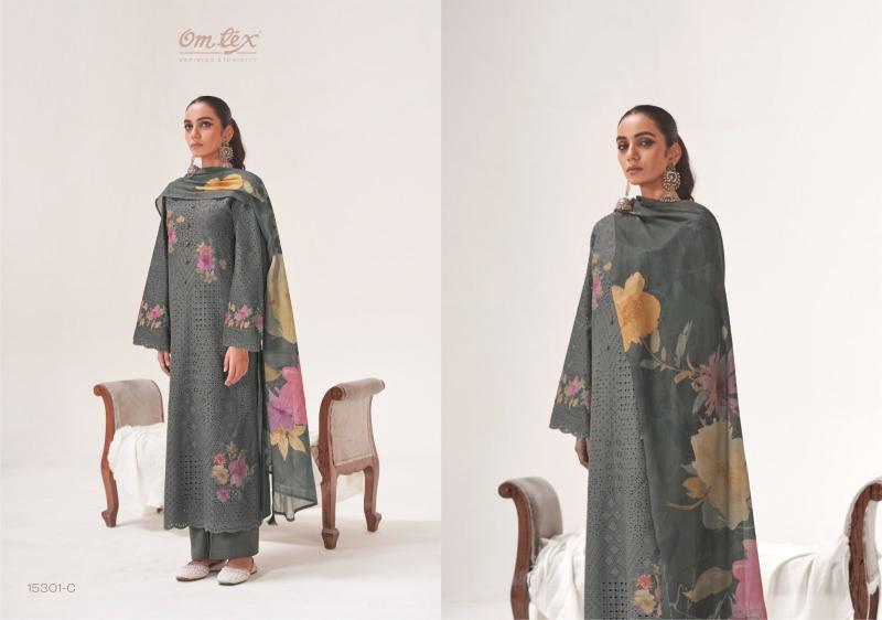 Omtex phulwari surat dress material wholesaler
